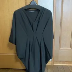 カットソーチュニック（ブラック）フリーサイズ