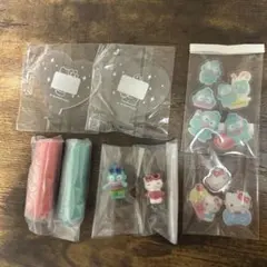 산리오 キャラクターズ アクリル推しペンライト キティ ハンギョドン シール付き