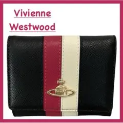 Vivienne Westwood 新品 三つ折り財布 黒/白/赤
