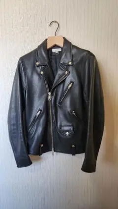 BY シープ ダブルライダースジャケット