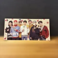 BTS 2018 FC限定 クリスマスカード 非売品 公式 バンタン