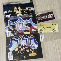 M!LK 2L写真 ステッカー セット
