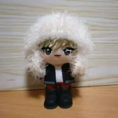 白 ふわふわもこもこ 帽子 gigo マスコット JO1 INI DXTEEN