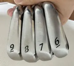 週末セール ツルヤ Golden Prix RX 6〜9iの4本アイアンセット