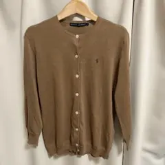 Ralph Lauren カーディガン キャメル Lのサムネイル