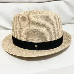 カミンスキーXY 中折れ帽子 ラフィア 美品 上質高級 ヘレンカミン