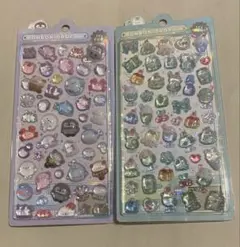 ボンボンドロップシール 2点セット クリームソーダ 海の生き物 ぷかぷかボンボン