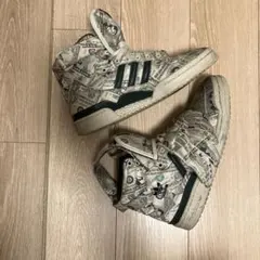 JEREMY SCOTT dollar pattern FORUM HIGHのサムネイル