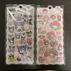お尻シール　ももシール　マシュマロシール　クロミ＆マイメロ　2枚セット