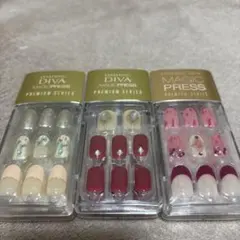 DASHING DIVA MAGIC PRESS ネイルチップ 3セット