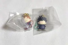 呪術廻戦 ふぁんし〜 キャラクターズ 根付 マスコット 伏黒恵 釘崎野薔薇