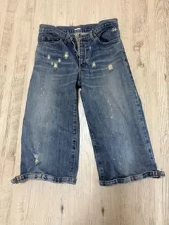 ツモリチサト　デニム ハーフパンツ ダメージ加工　TSUMORI CHISATOのサムネイル