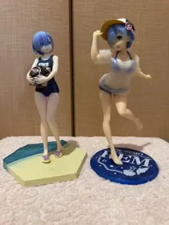 【レム】プレシャスフィギュア2点　リゼロ