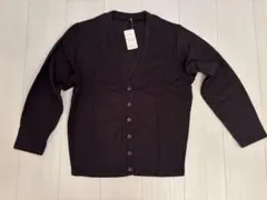 カーディガン　黒色