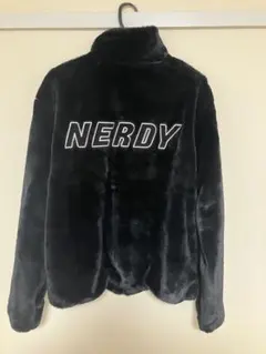 NERDY フリースジャケット L ブラック