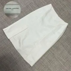 UNITED ARROWS タイトスカート　36　S　ベージュ