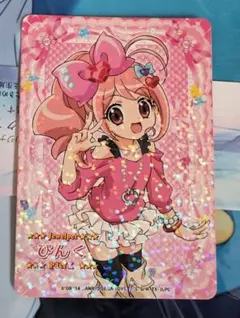 まほうのエプロン　ももな　プロモーションカード レディジュエルペット ももな まほうのエプロン エプロン