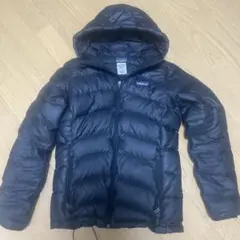 Patagonia フード付きダウンジャケット ブラック