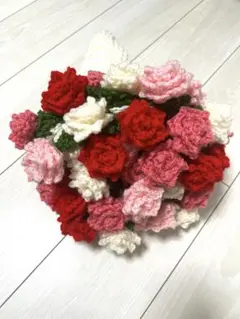 花束ブーケブランケット 薔薇(４色)
