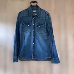 jun hiraoka様専用】 SAINT LAURENT デニムシャツ 長袖 - メルカリ