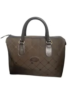 ランバン　LANVIN ハンドバッグ　ミニボストン　ブラウンのサムネイル