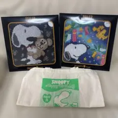 フェイラー スヌーピー ハンカチ ベアー ＆ 近沢レース トートバッグ