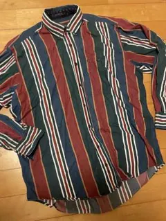 COLOURS Alexander シャツ Mサイズ ストライプ 古着