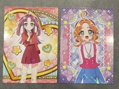 名探偵プリキュア　キラキラトレーディングコレクション　明智あんな 小林みくる