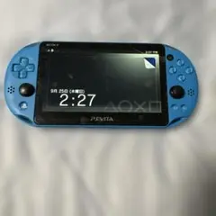 PS Vita 青色 本体　箱あり