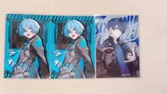 シクフォニ 雨乃こさめ いるま セブンイレブンコラボ ブロマイド 3枚セット