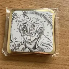 鬼滅の刃 ダイニング お楽しみくじ スクエア缶バッジ 不死川実弥