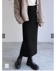 ニットタイトスカート ロングスカート
