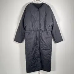 タグ付】ZARA × SOSHIOTSUKI ロングコート ブラック L 中綿 - メルカリ