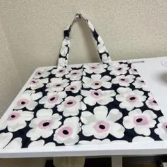 マリメッコ × フィンエアー コラボトート　機内販売限定品　エコバッグ