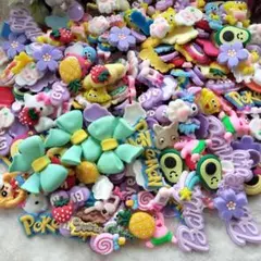 シリコンパーツ　かわいい　デコパーツ　リボン　動物　果物　新品