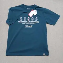 新品 Coleman ランタン柄 Tシャツ グリーン L