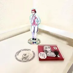 ブルーロック展 千切 豹馬 アクリルスタンド アクリルブロック クリアコースター