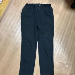 ブラック チノパン ゴムウエスト