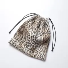 ③visyay「Drawstring Bag」レオパード