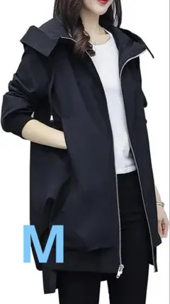 マウンテンパーカー　レディース　ブラックMサイズ　⭐️新品未使用品⭐️