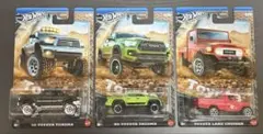 Hot Wheels SILVER SERIES TOYOTA 3台セット