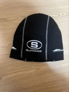 SUPREME 黒 ビーニー