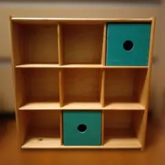 木製ラック 引き出し付き