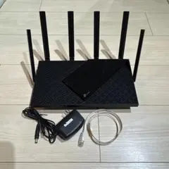 TP-Link Archer AX73Wi-Fi 6 ルーターLANケーブル付き