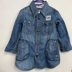 Lee デニムシャツワンピース 長袖
