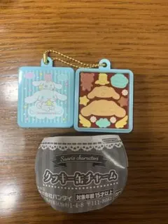 サンリオキャラクターズ　クッキー缶チャーム　シナモロール