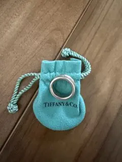 TIFFANY&Co ティファニー リング ノーツ ナロー 8号 727刻印 銀 - メルカリ