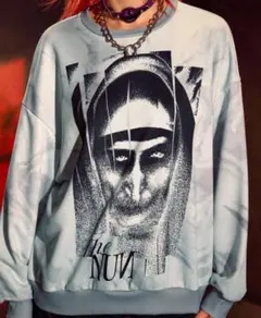 死霊館 THE NUN ヴィンテージ ムービーT スウェット トレーナー L