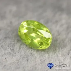 クリソベリル 2.601ct 8.0×9.0 ルース ソーティング付き - メルカリ