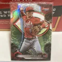 MATT McLAIN CINCINNATI REDS レフラクター